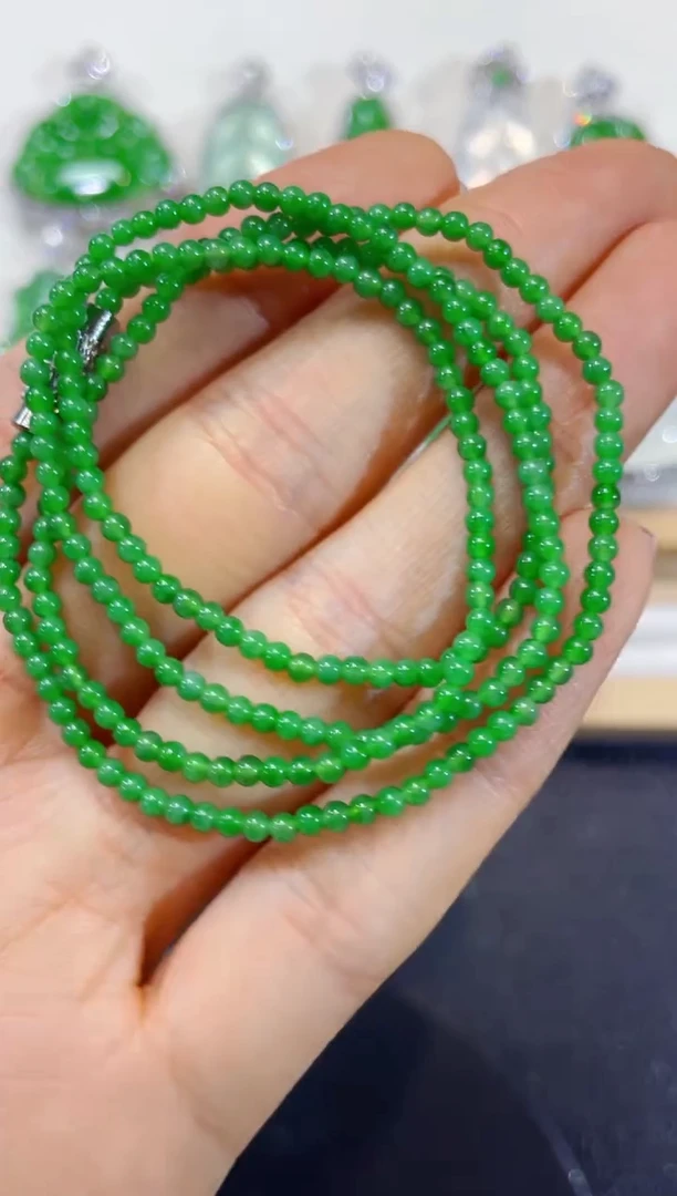 颈饰未镶嵌翡翠17