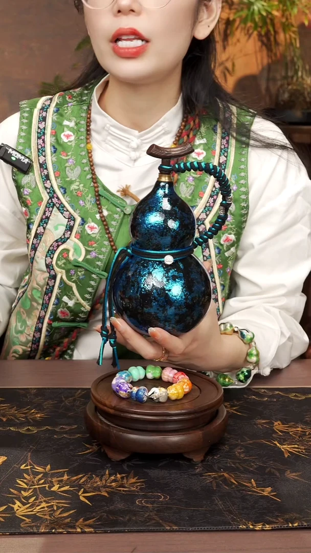 72--高端工艺大漆酒葫芦--238