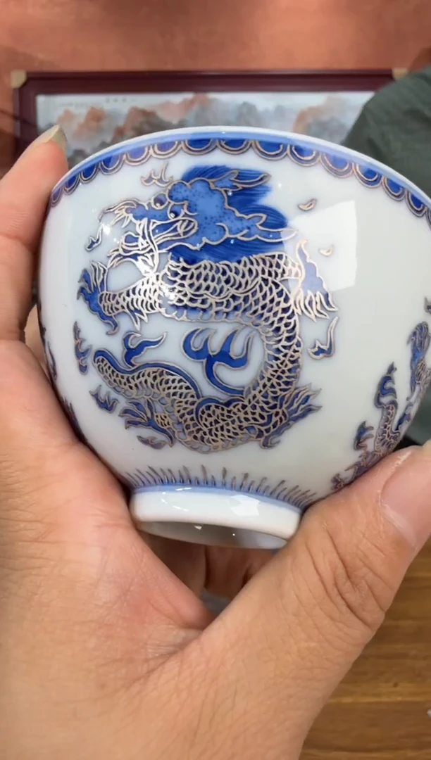 吴义松陶盟手工手绘陶瓷编码：3933