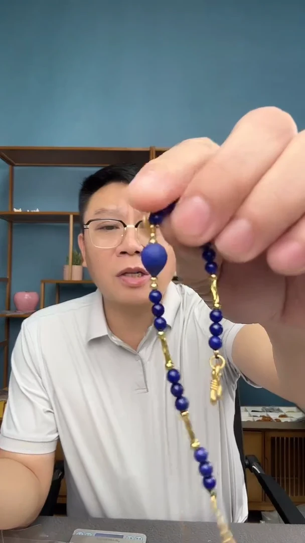 未镶嵌青金石手链微瑕介意勿拍35
