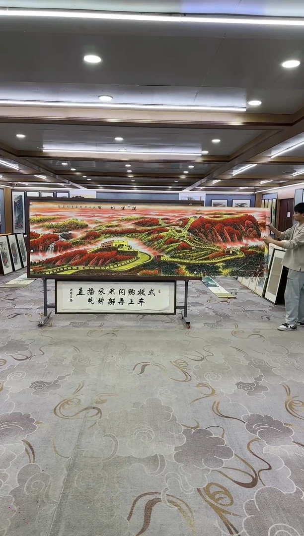 绘画Y-王红兵-小丈二-山水画