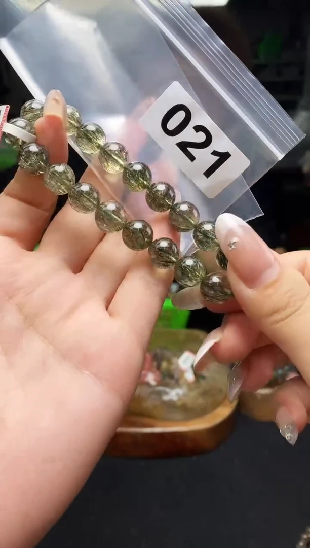 水晶手链未镶嵌手串021