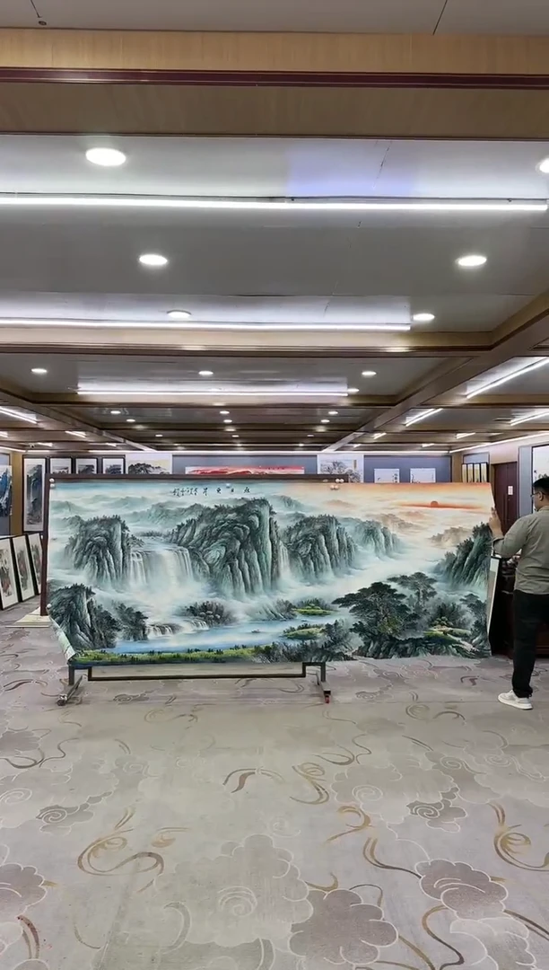 绘画一-邵明义-大丈二-山水国画