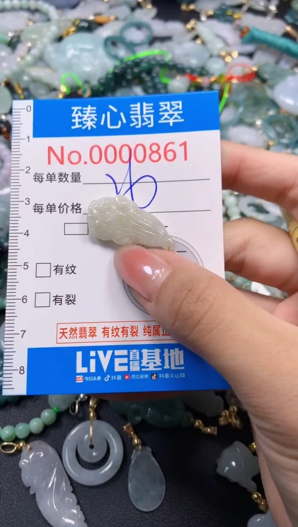 颈饰未镶嵌翡翠861