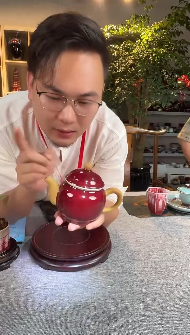 摆件瓷博会-沐窑郎红专场37