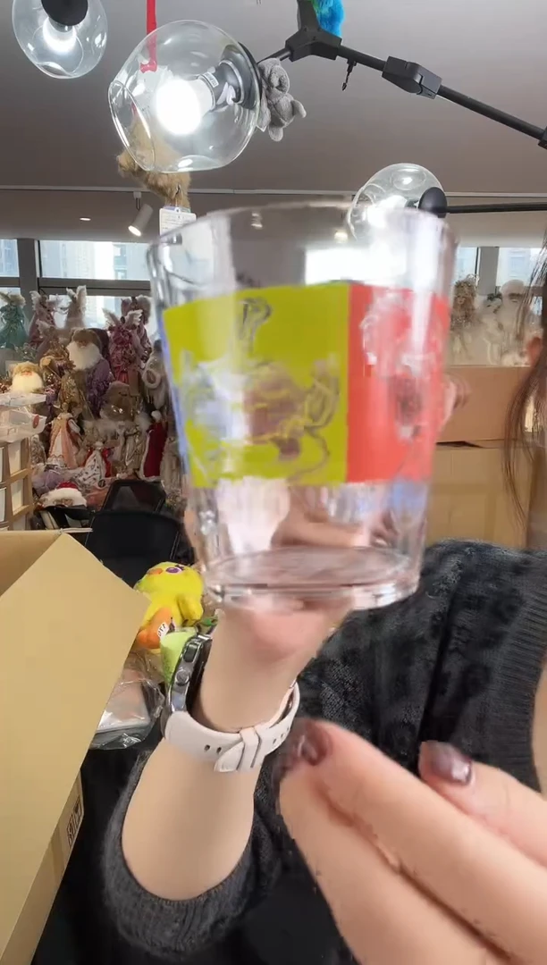 毛绒182号 hudi basi 透明杯子