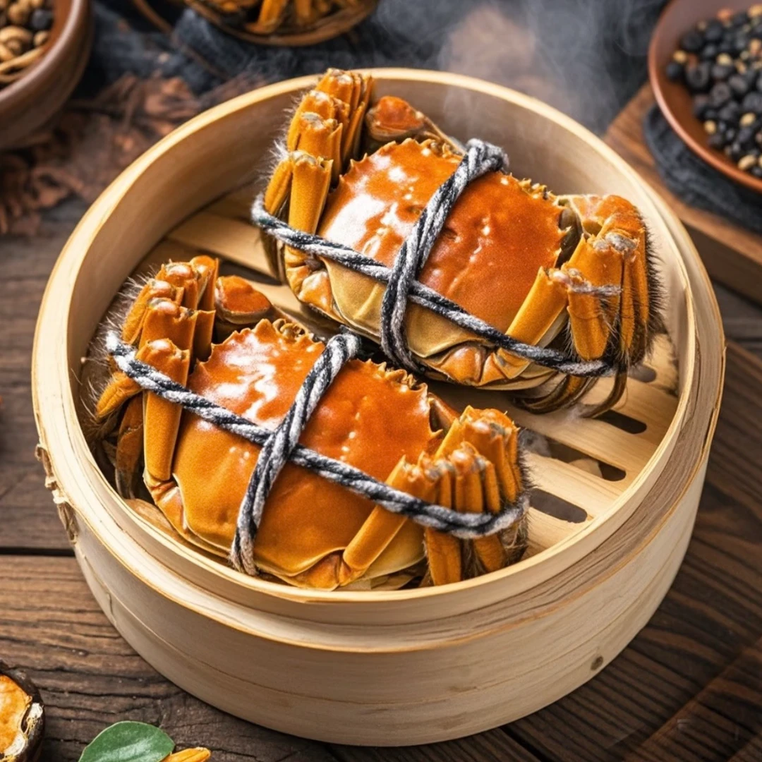 【活蟹】单只精挑细选精品大闸蟹（母蟹3-4两，公蟹3.5-4.5两）