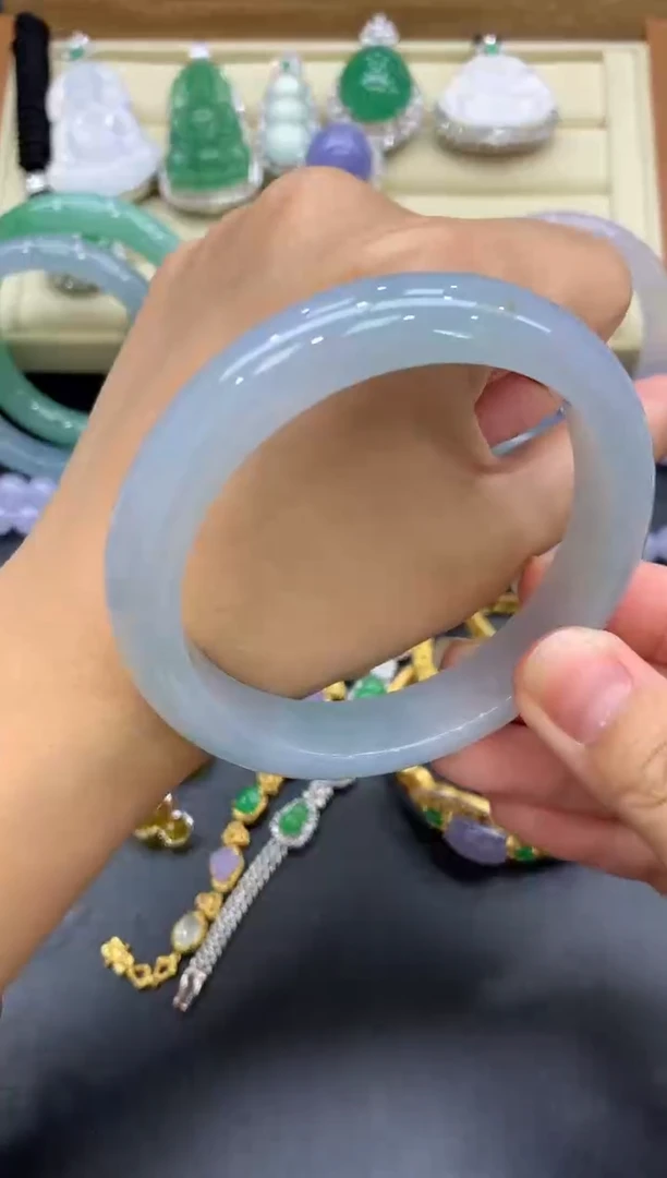 翡翠手镯未镶嵌587-中国好珍宝