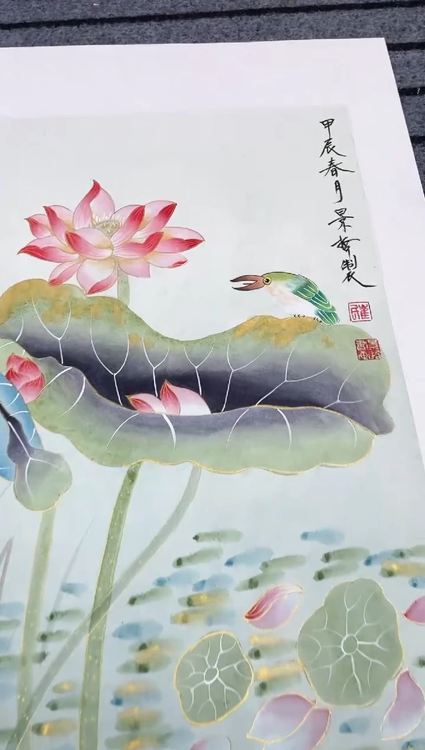 精品国画花鸟作品