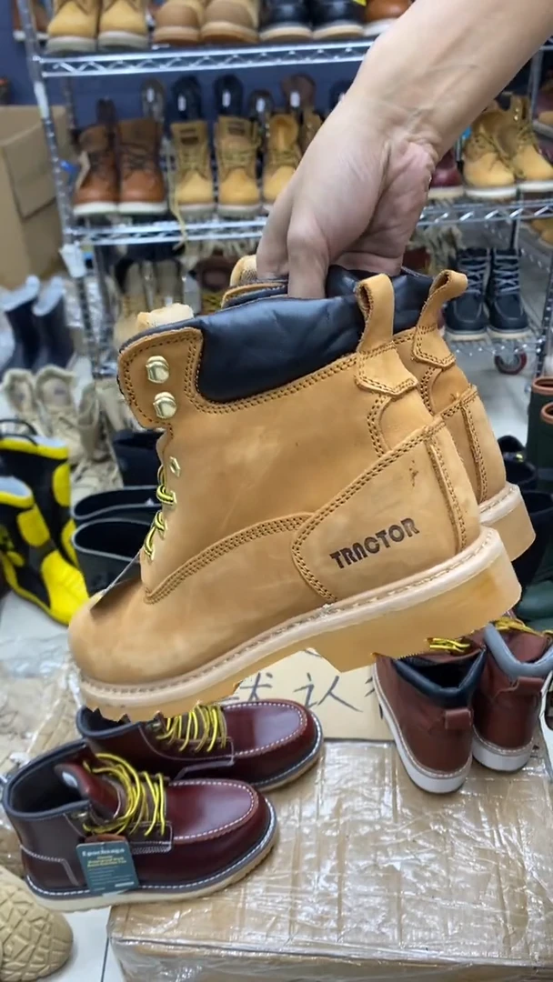 织物39.5码，912，皮鞋码，牛皮工装靴默认瑕疵领口氧化，带钢头