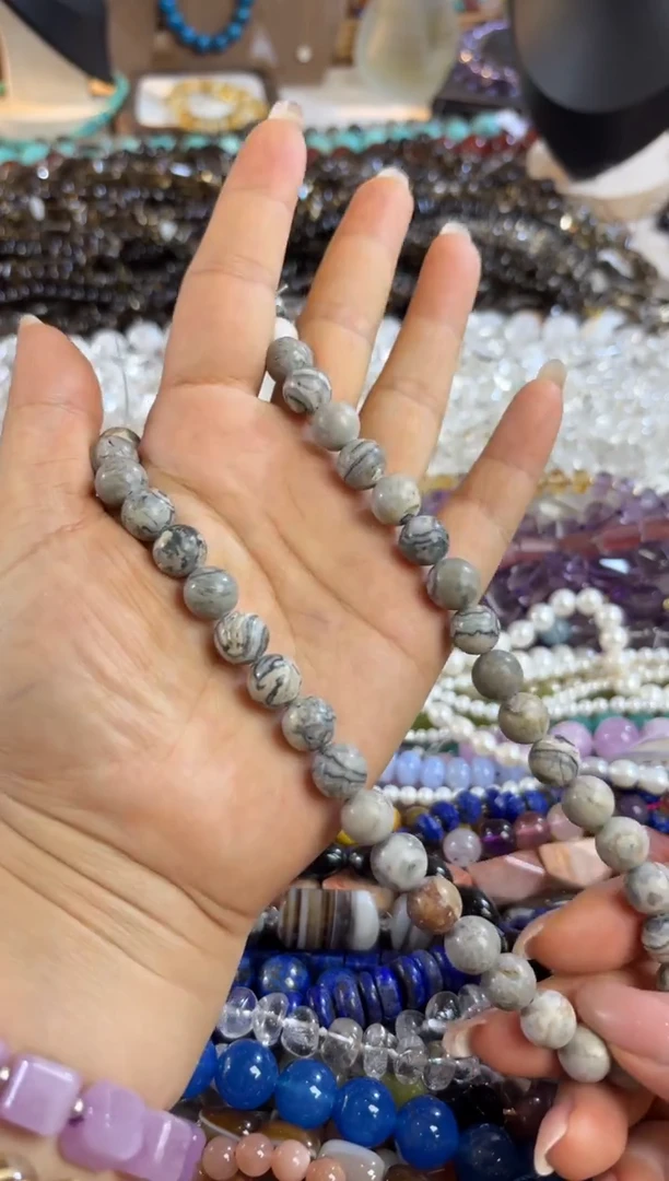 未镶嵌玛瑙/玉髓珠宝半成品地图石卡10