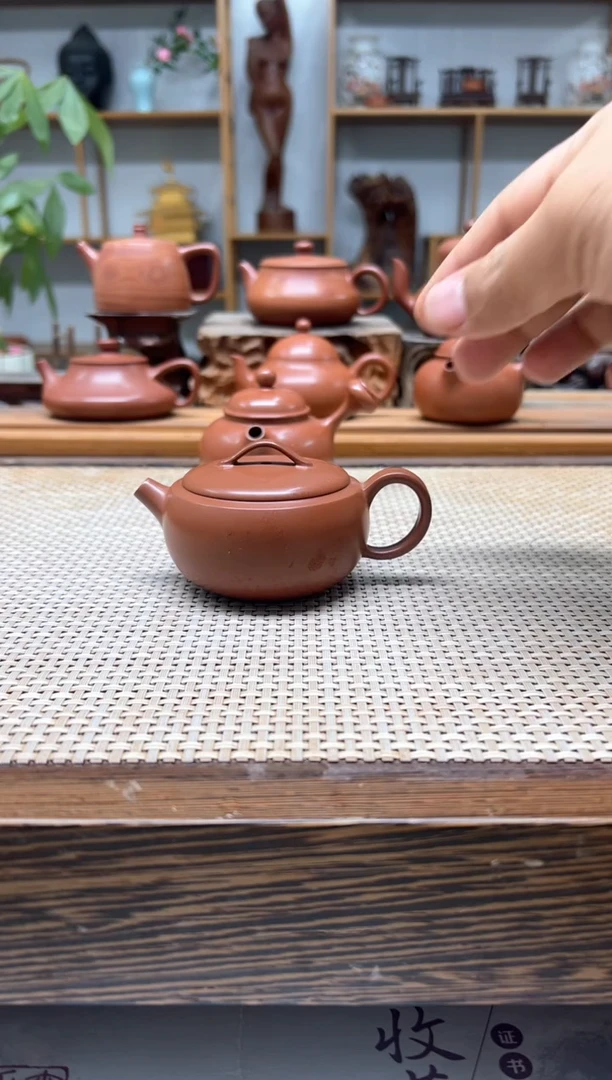 L****o原矿朱泥全手 汉瓦 110cc