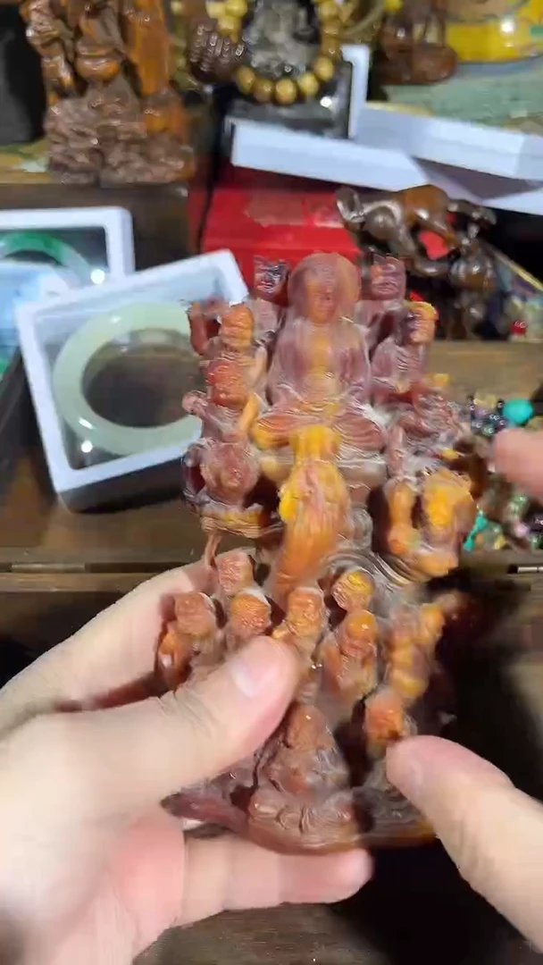 【闪购商品】滴血莲花菩提吊坠1