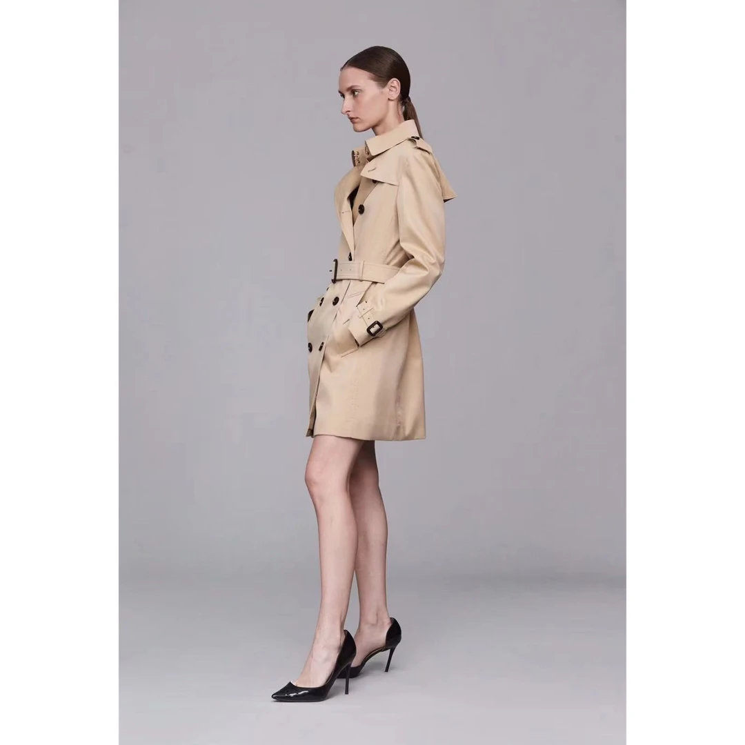 B家100%纯棉中长款特殊工艺,防风,防水,防油【驼色,黑色】