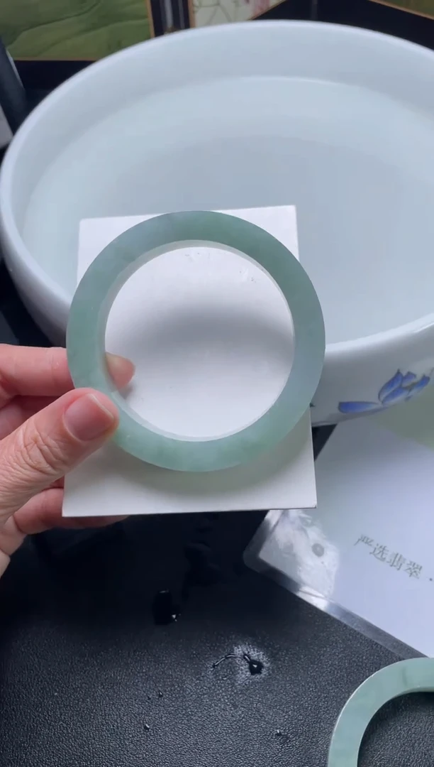 未镶嵌手镯定制翡翠杯**意定制手镯ADL1/DZS