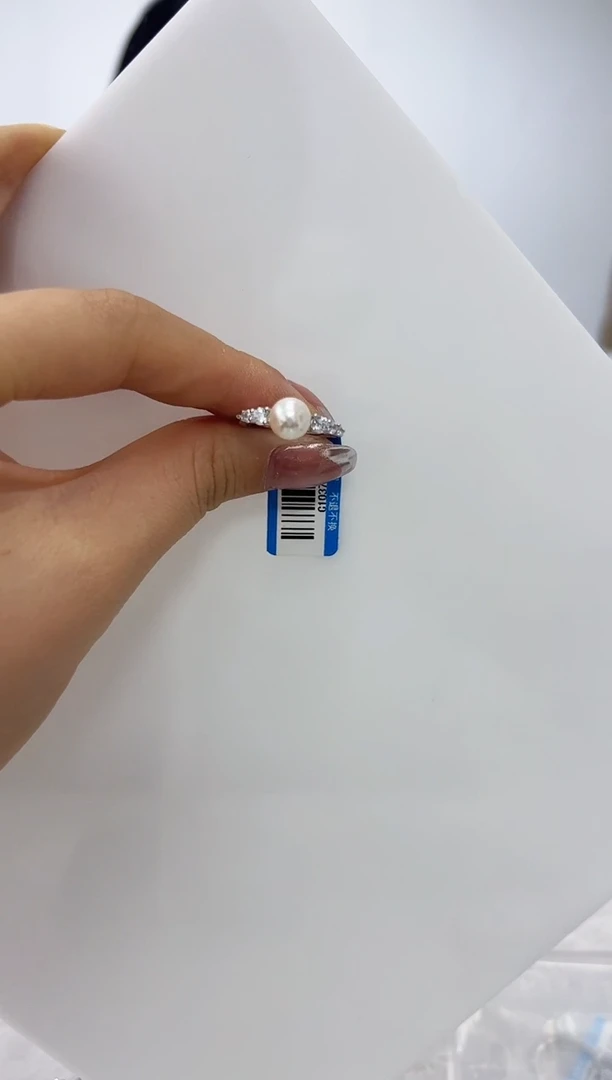 【闪购商品】海水珍珠DA银S925镶嵌戒指  C1037