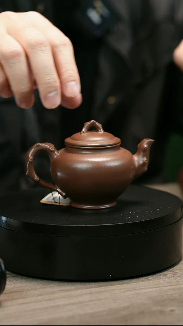 茶壶紫砂微****️H2478赵信军底槽青光素报春