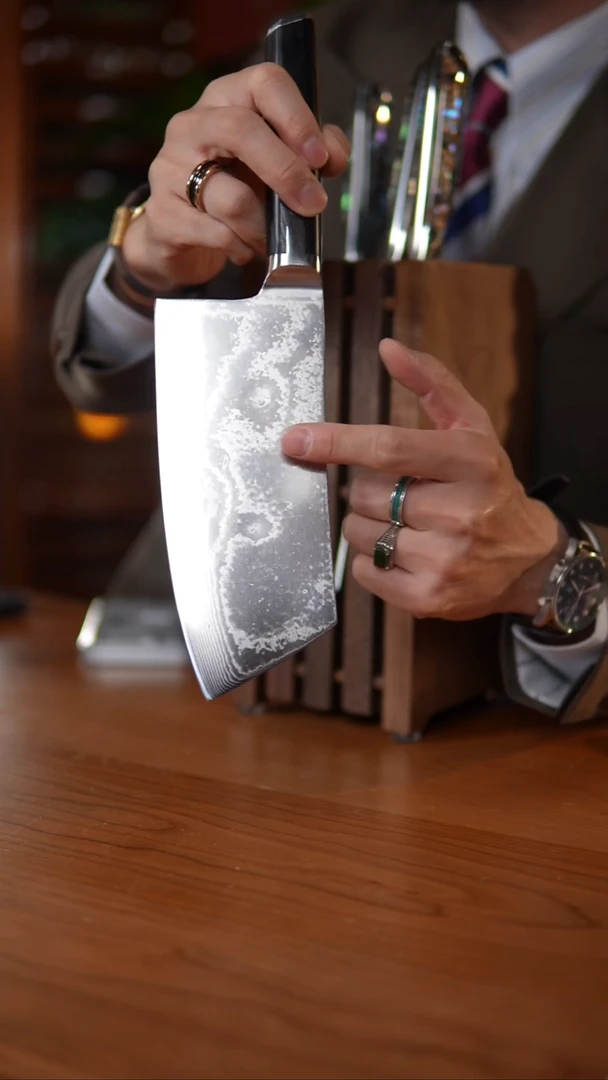 当代大马士革刀【多用刀】