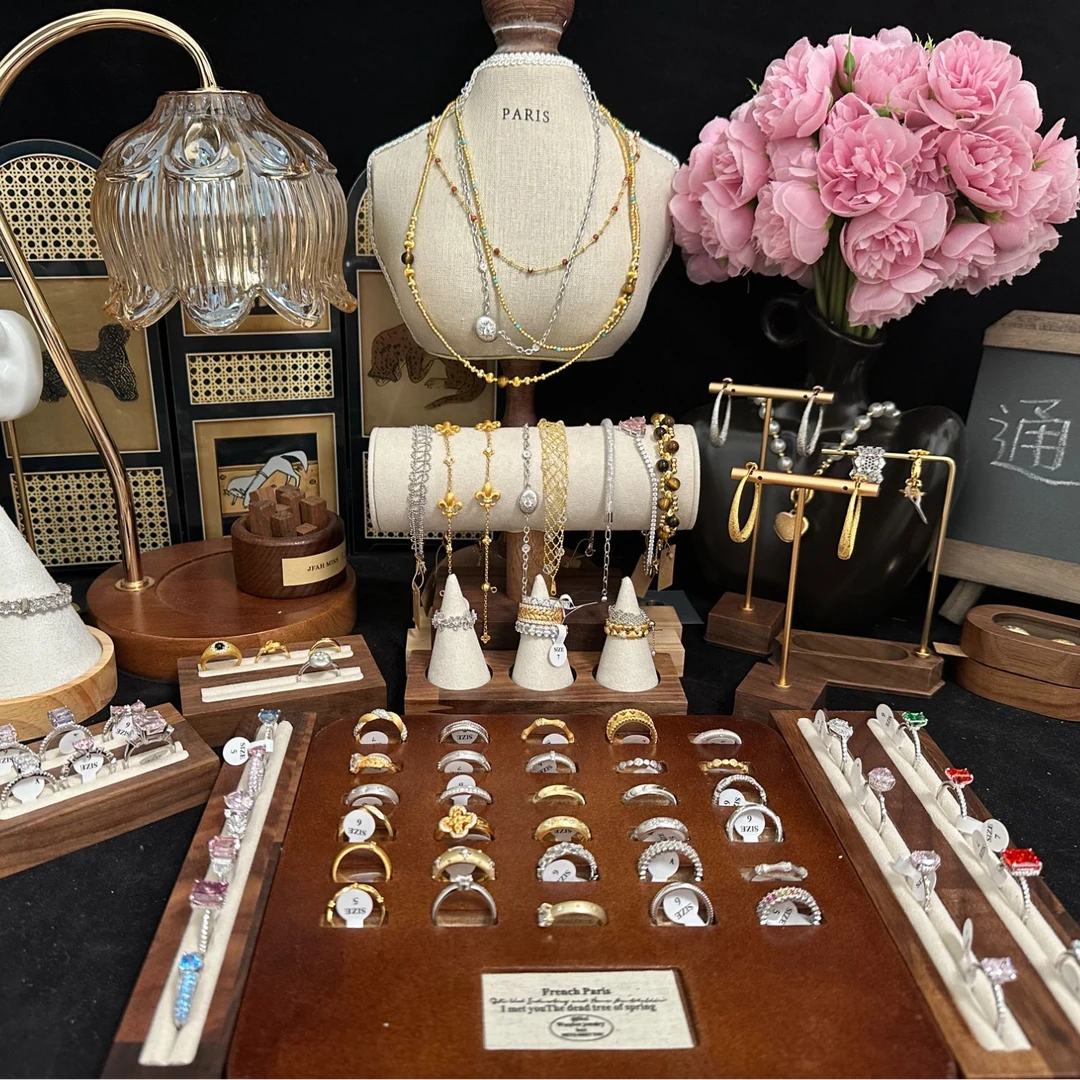 925银合成锆石戒指 手链手镯项链直播专用链接  通体925银