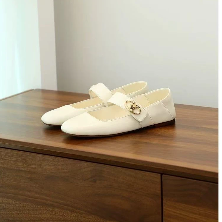 GershonBram“奴家”系列2025新款春夏轻便百搭可踩跟单鞋