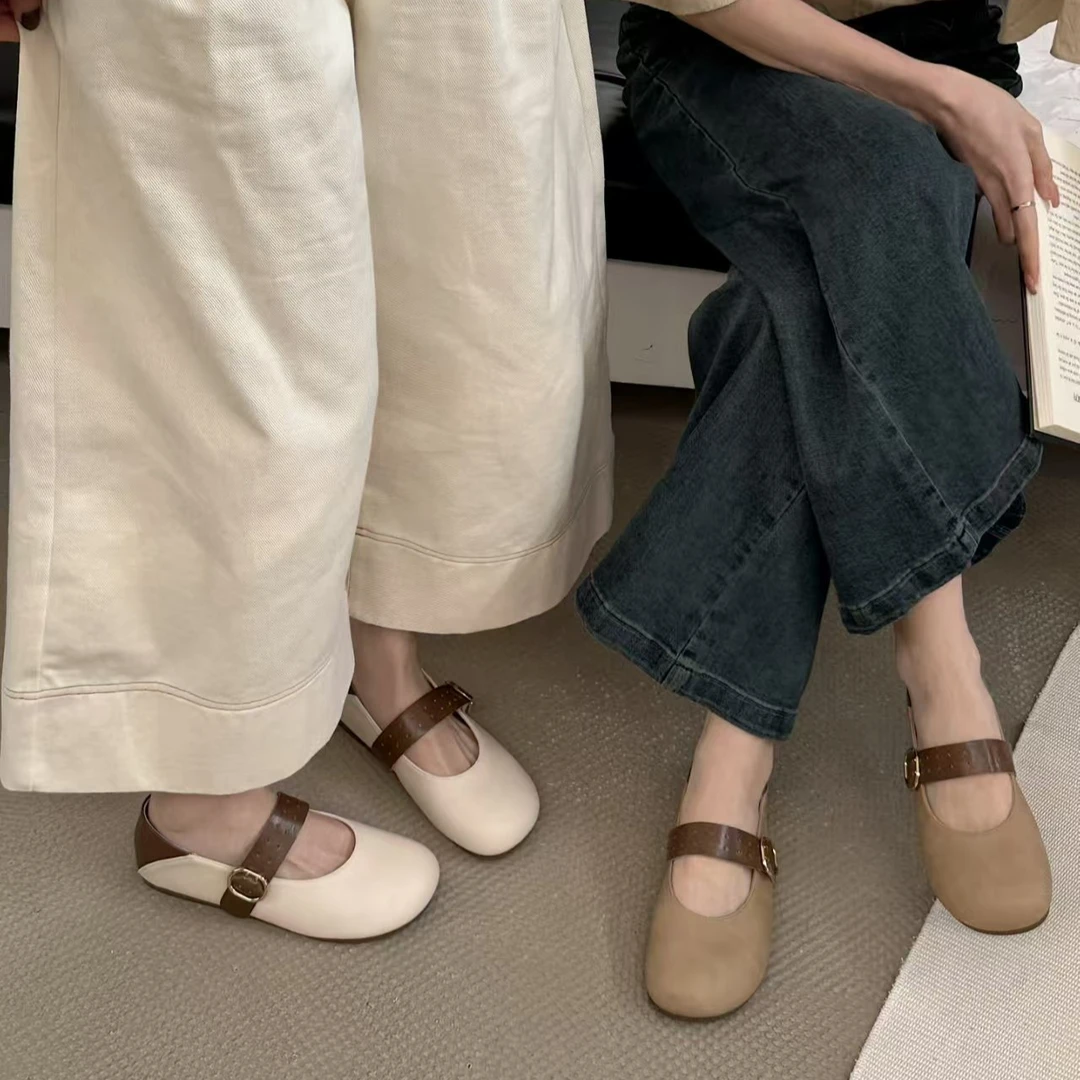 2025春季新款复古温柔风 玛丽珍单鞋 108-3