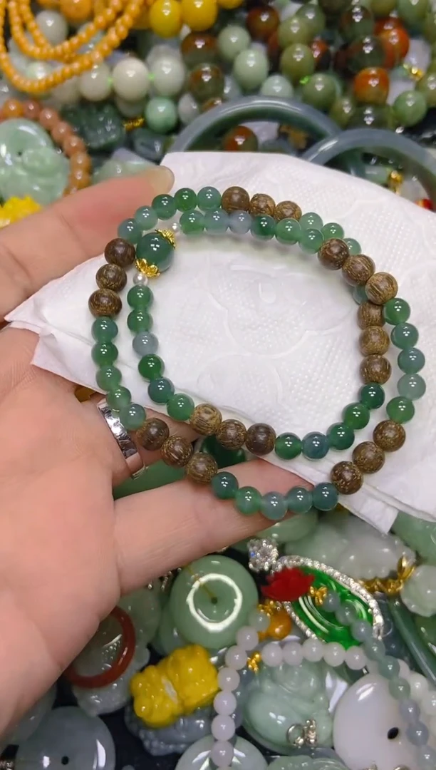 颈饰未镶嵌翡翠5mm