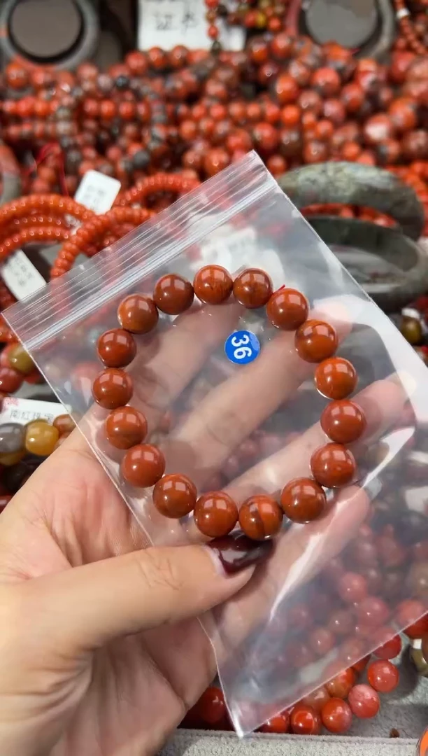 未镶嵌手串南红玛瑙12+