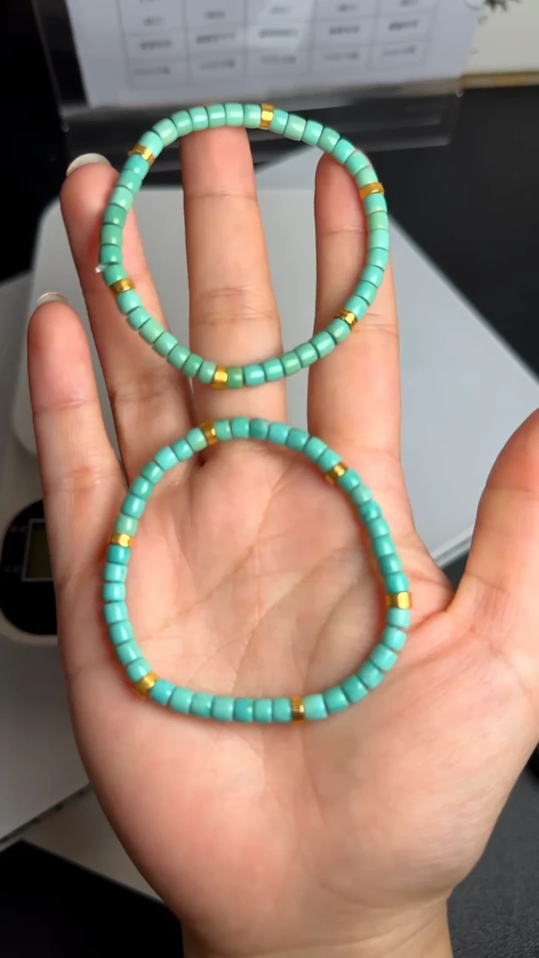 【闪购商品】绿松石手串未镶嵌WY0305037多样性发一