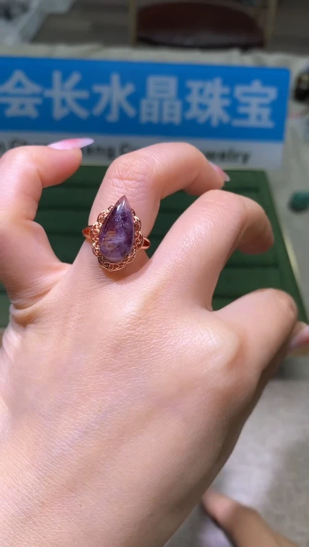 【闪购商品】水晶戒指未镶嵌多样性发一件246