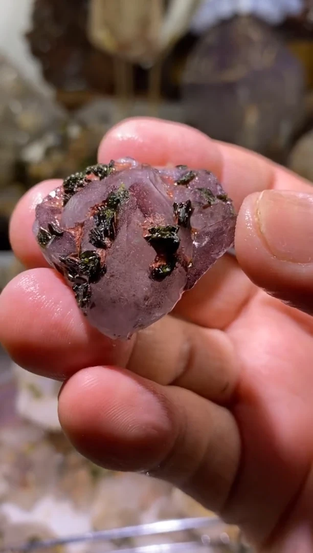未镶嵌珠宝半成品水晶125号四川超七花园水晶