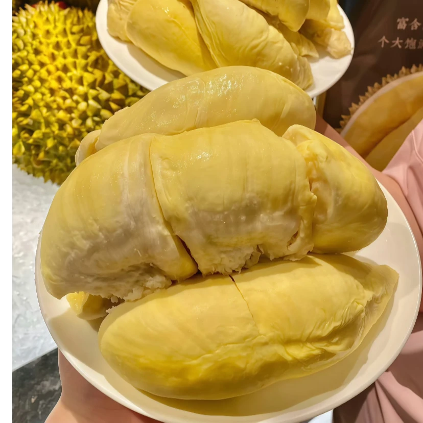 【双A品质】纸皮金枕 新鲜榴莲 应季水果 榴莲直播卖货 皮薄肉多LG
