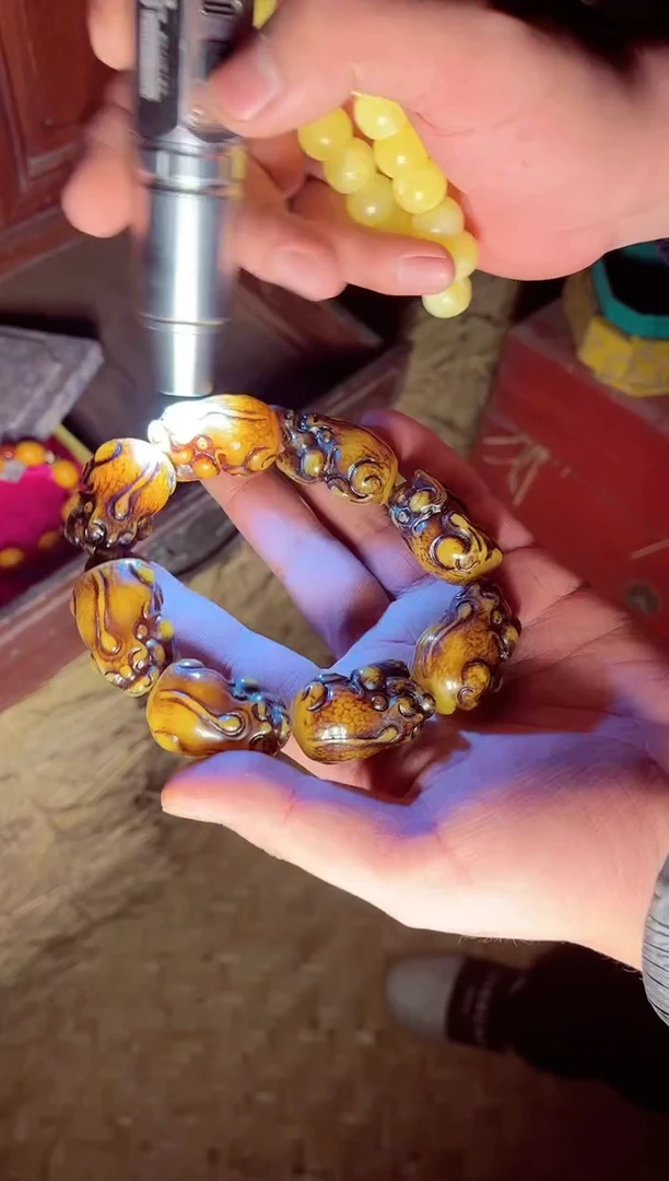 【闪购商品】蜜蜡颈饰未镶嵌安哥优选专属链接a075