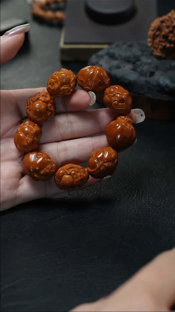 手串/手链橄榄核鱼子精品核文化