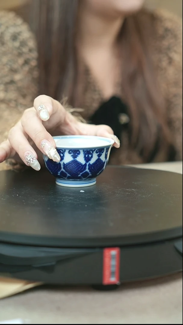 瓷片景德镇毛仔柴窑杯