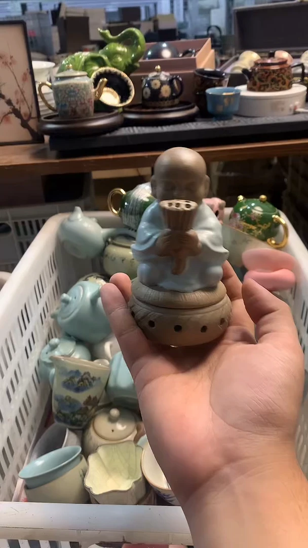 茶具茶壶、盖碗、主人杯、客杯（轻轻微瑕介意勿拍）