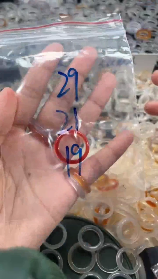 玛瑙/玉髓戒指未镶嵌29