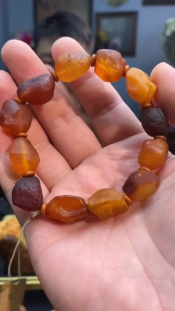 手串琥珀未镶嵌手串