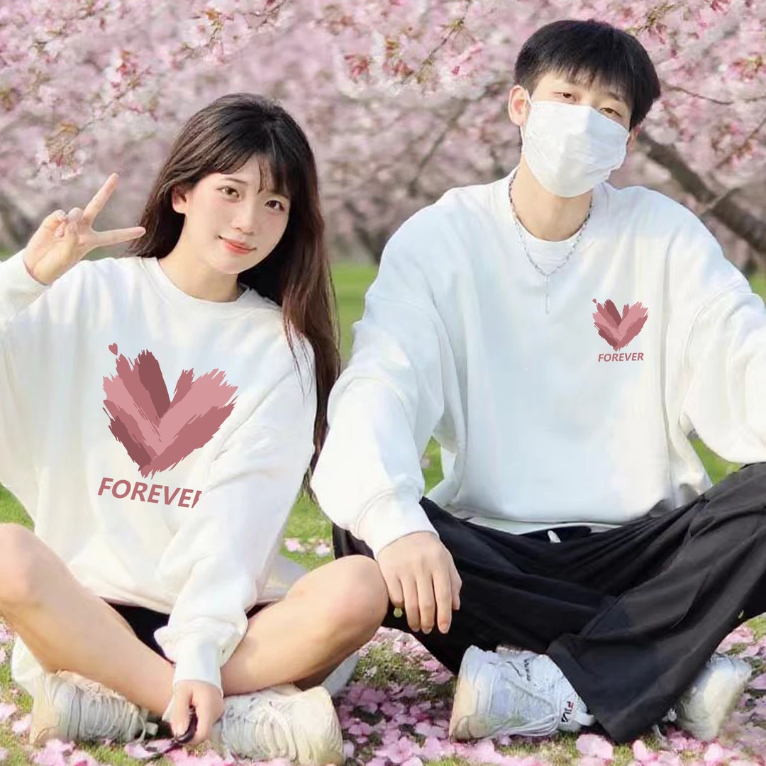 2025新款今年流行爆款情侣装卫衣小众不撞款秋冬季高级感男女外套