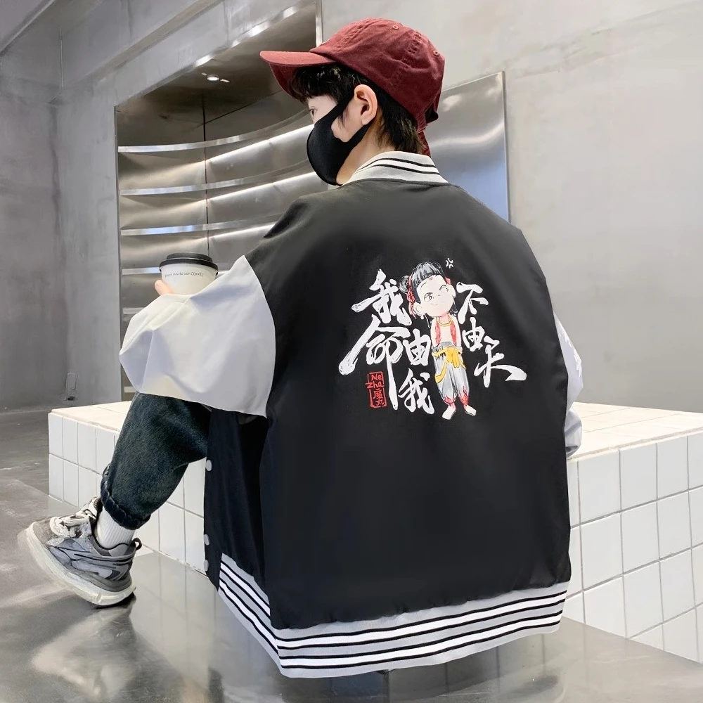 儿童棒球服夹克外套春秋款25352