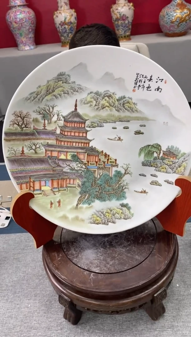 摆件c436景德镇瓷器一件