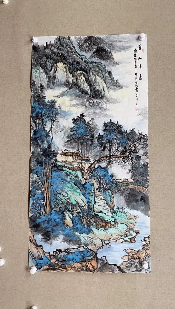 国画138*68 李永强李永强李永强李永强