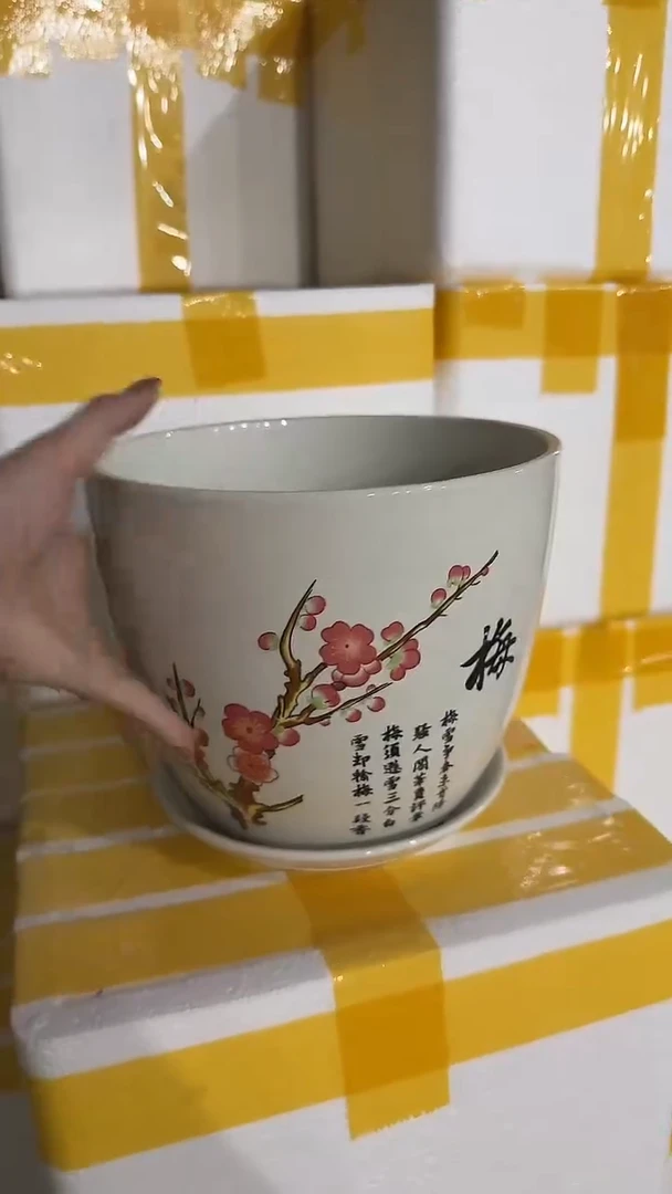 高温陶瓷花盆+Q831