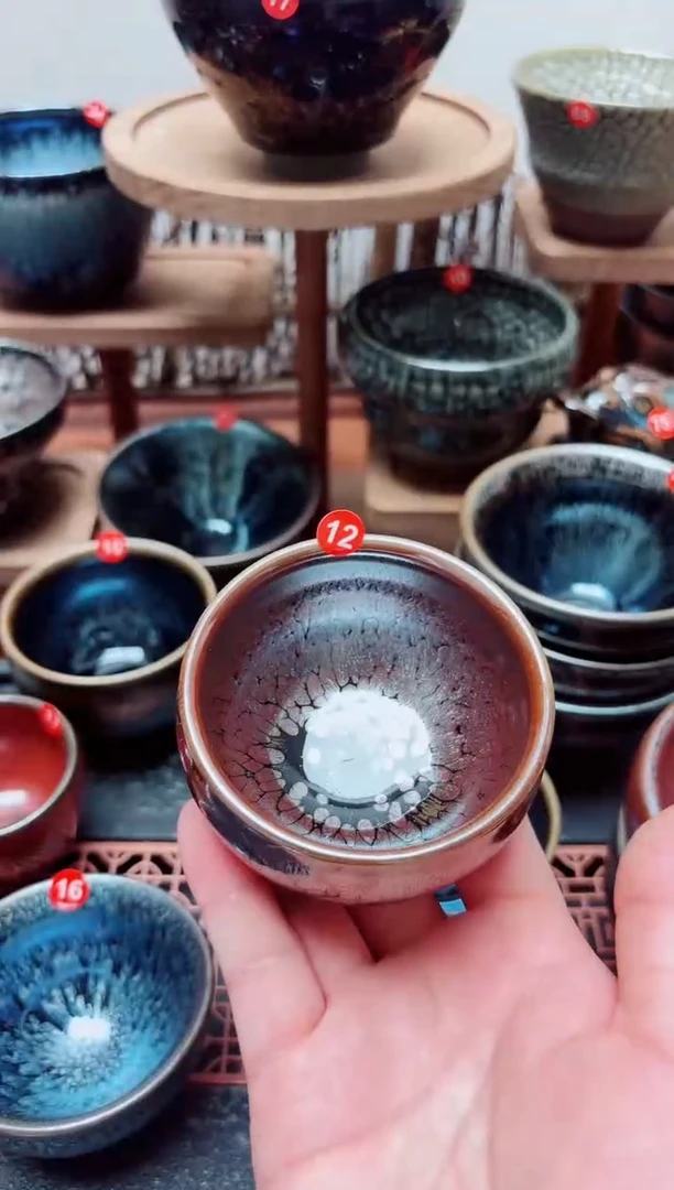 茶盏夏***！12号建盏工匠茶器