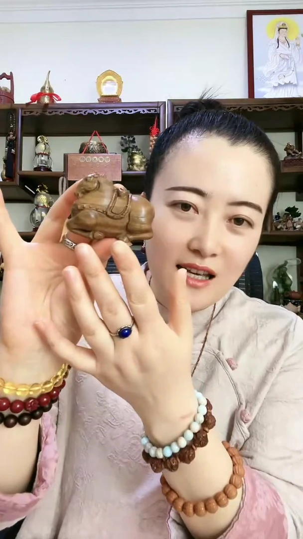 【闪购商品】维腊木（绿檀）唐马 相信