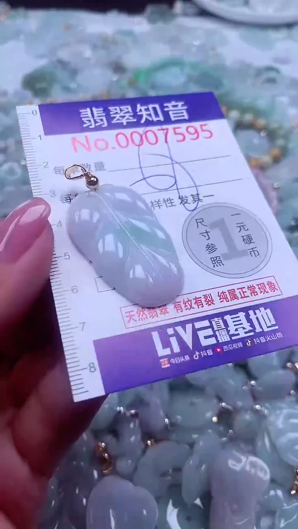 颈饰未镶嵌翡翠7595