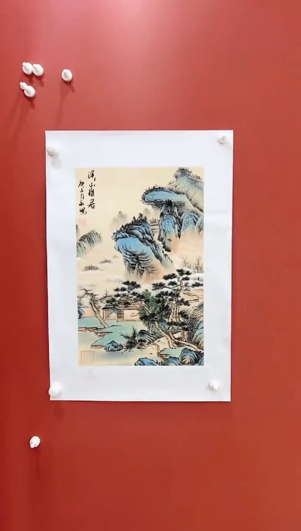 国画王月新国画作品
