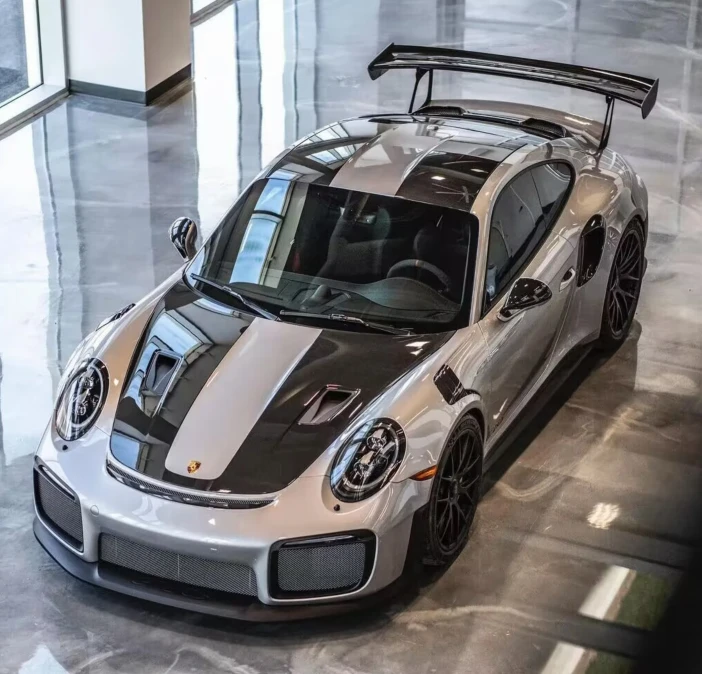 保时捷911GT2RS车贴拉花GT3RS个性拉花718卡曼引擎盖改装车身贴纸