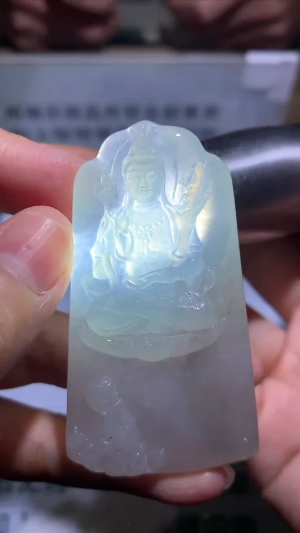 未镶嵌定制翡翠明**~-毛货-不退不换-