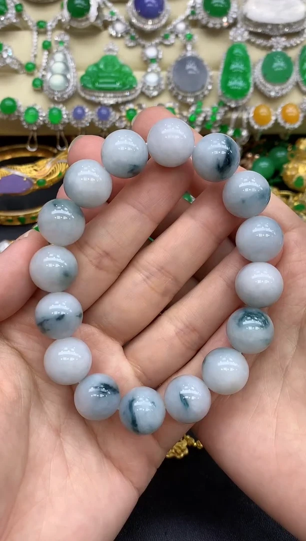 未镶嵌手串翡翠57-中国好珍宝