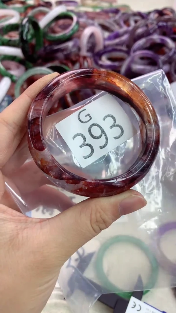 水晶手镯未镶嵌G393-55